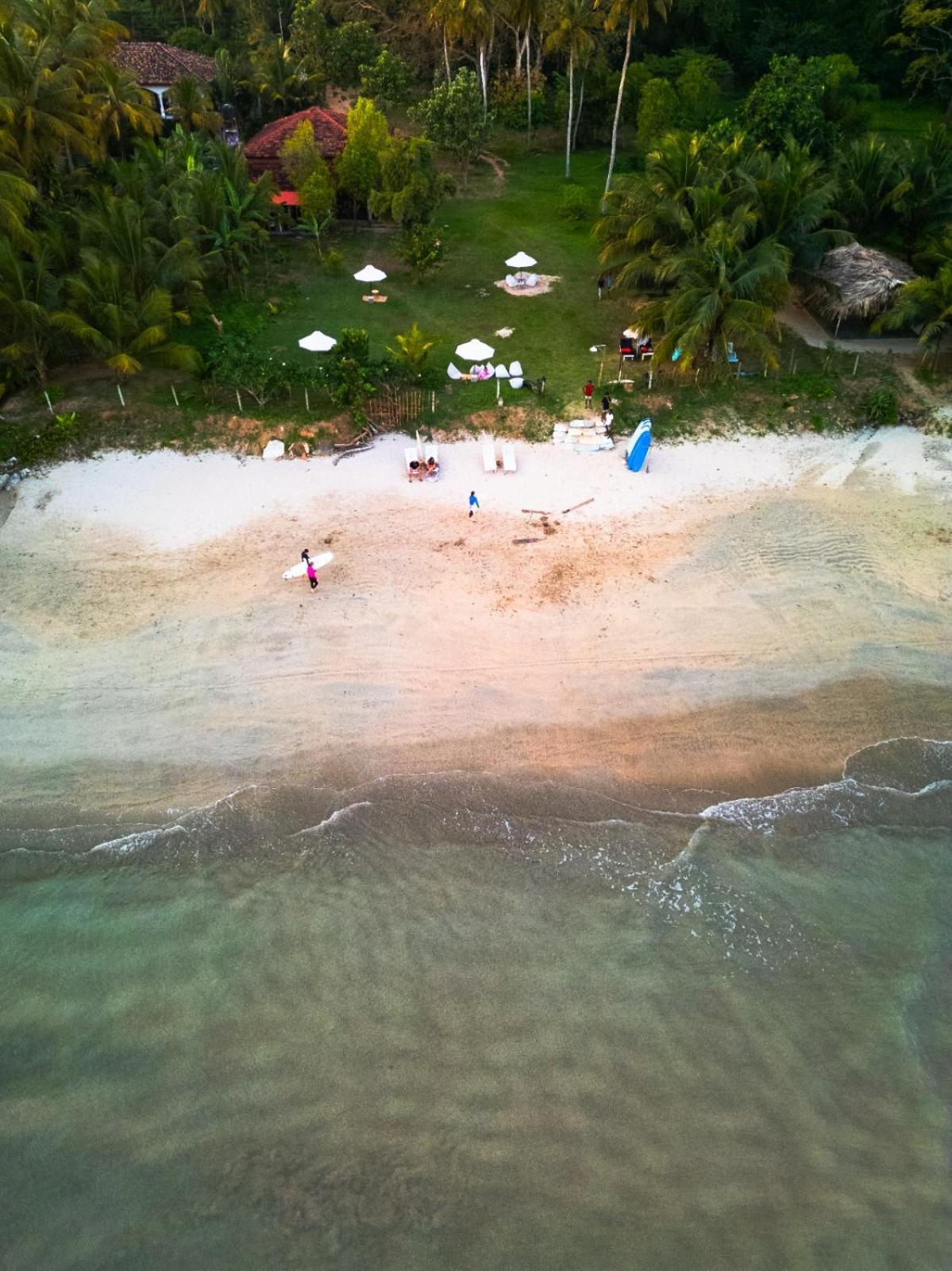 Calma - Surf, Yoga & Coffee On A Private Beach Dikwella Exterior foto